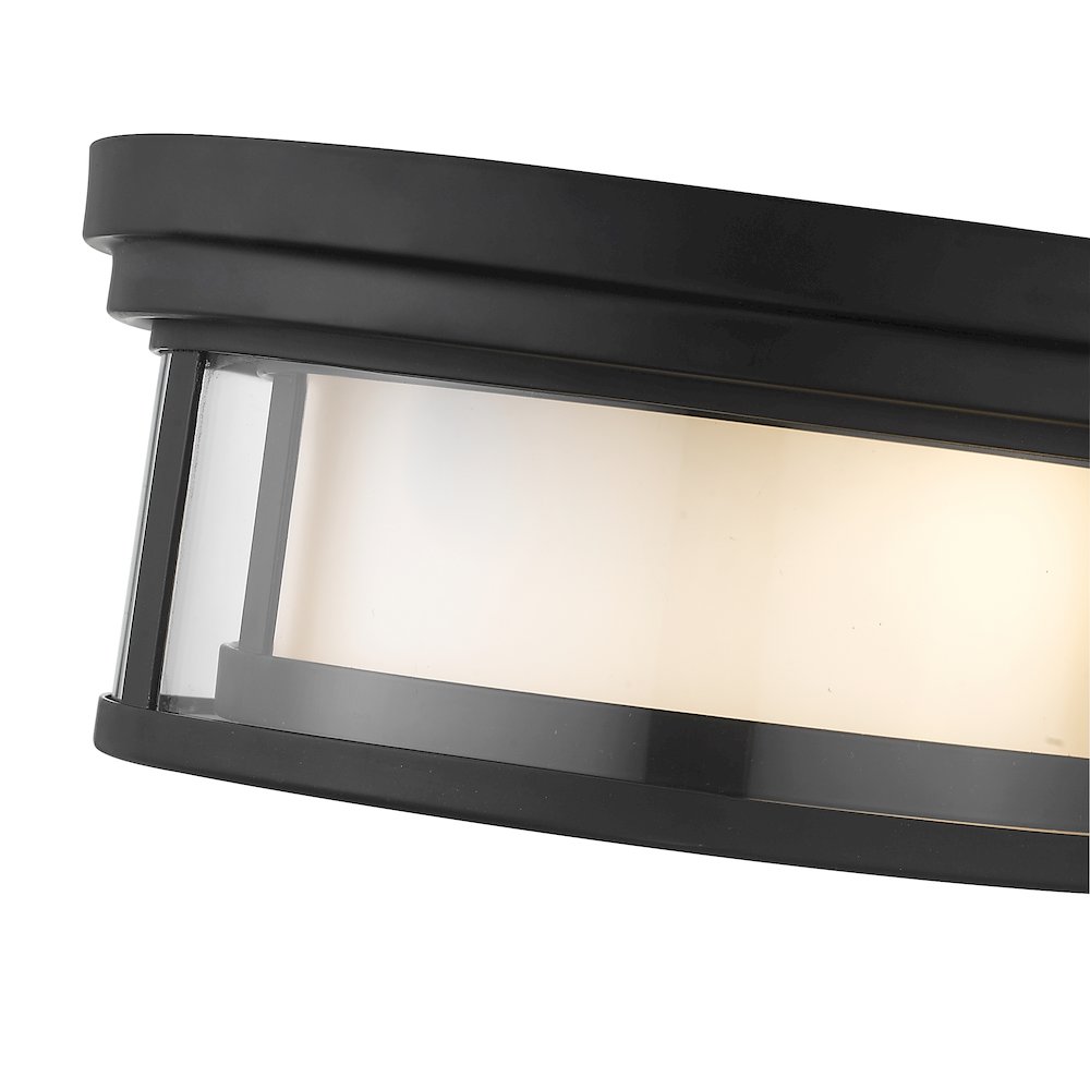 Z-Lite 2 Light Flush Mount. Picture 4