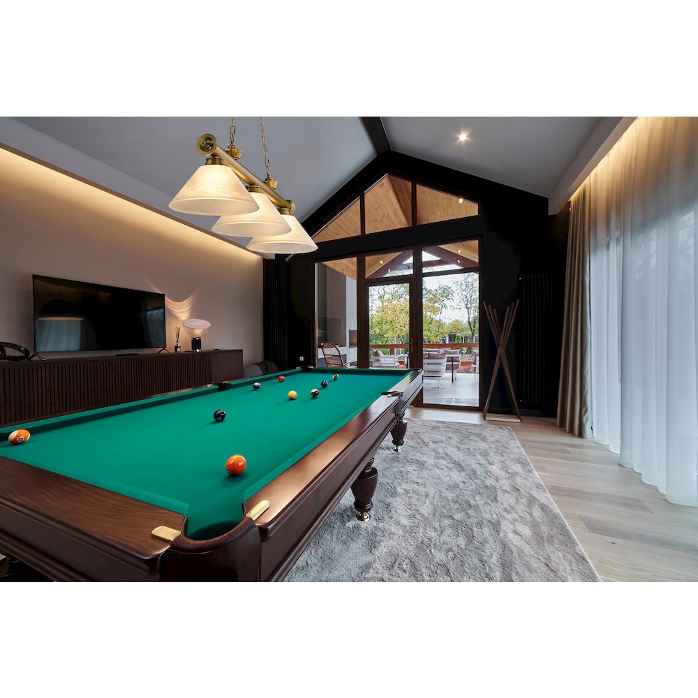 Z-Lite Cordon 3 Light Billiard, Steel Frame, White Linen Shade Color. Picture 6