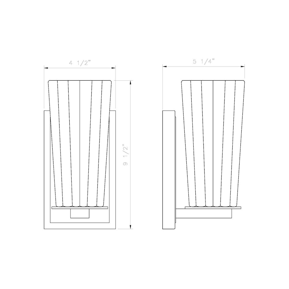 Z-Lite 1 Light Wall Sconce. Picture 8