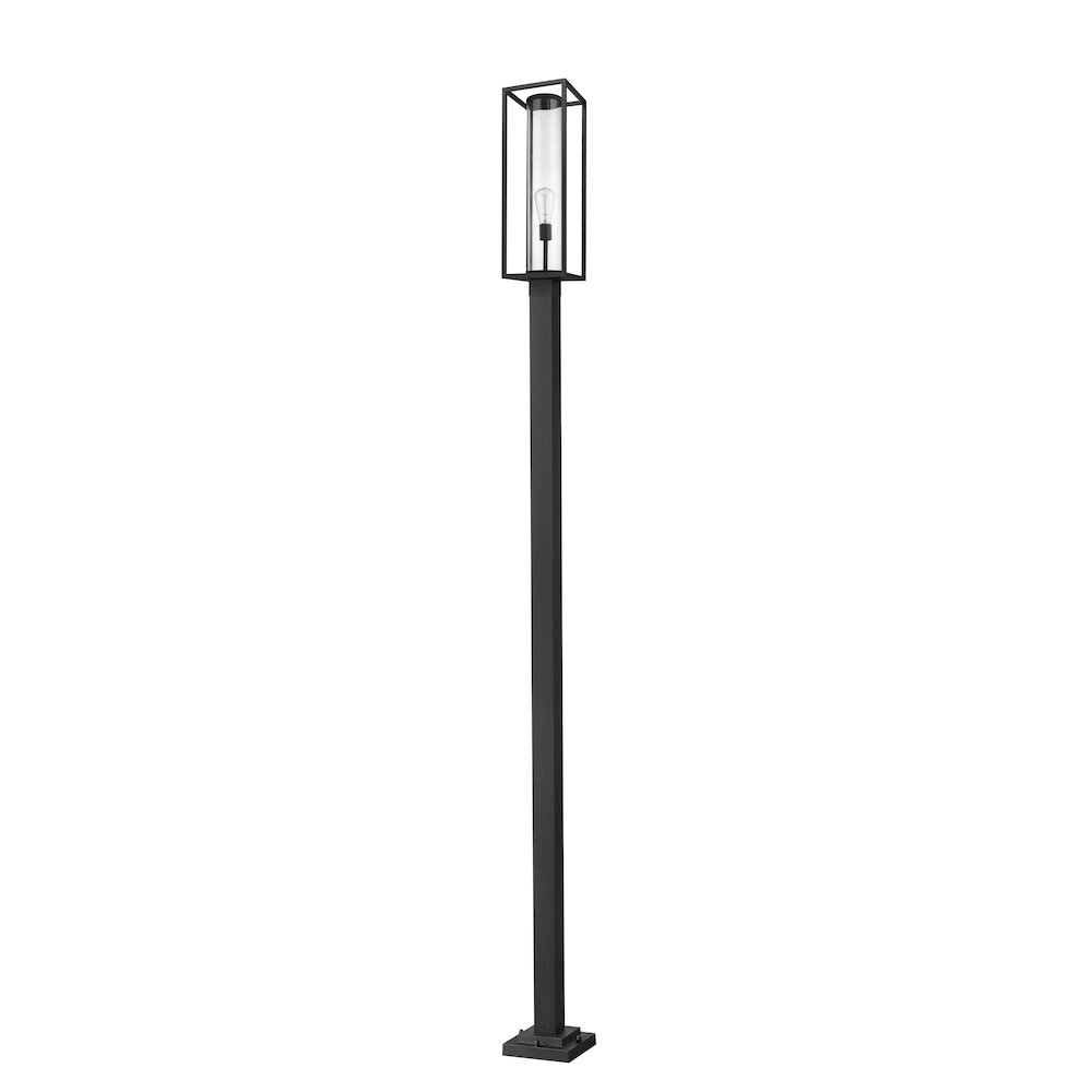 Z-Lite 1 Light Outdoor Post Mounted Fixture. Picture 3