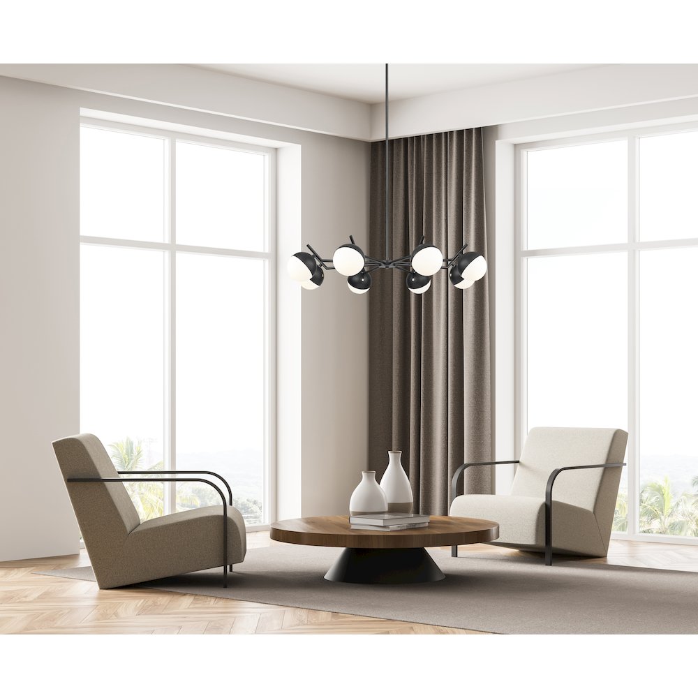 Z-Lite 8 Light Chandelier. Picture 7