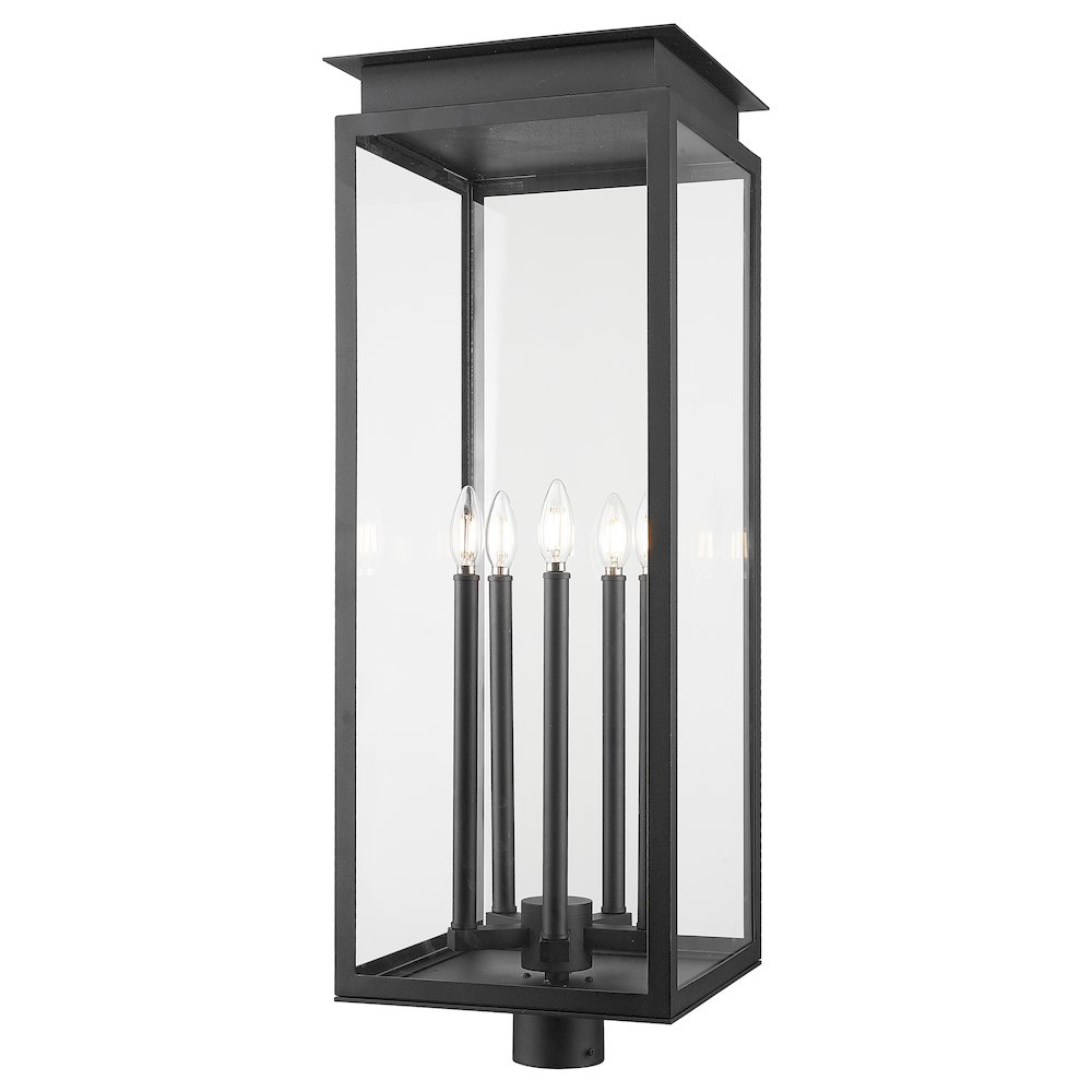 Z-Lite 5 Light Outdoor Post Mount Fixture. Picture 1