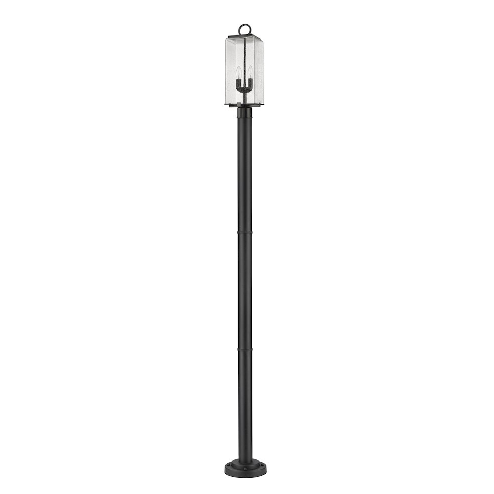 Z-Lite 2 Light Outdoor Post Mounted Fixture. Picture 5