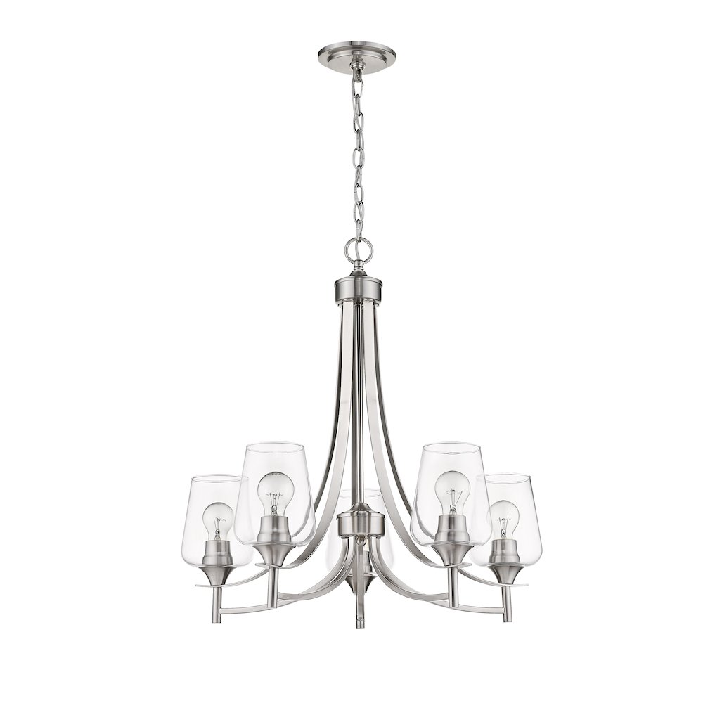 Z-Lite 5 Light Chandelier. Picture 5