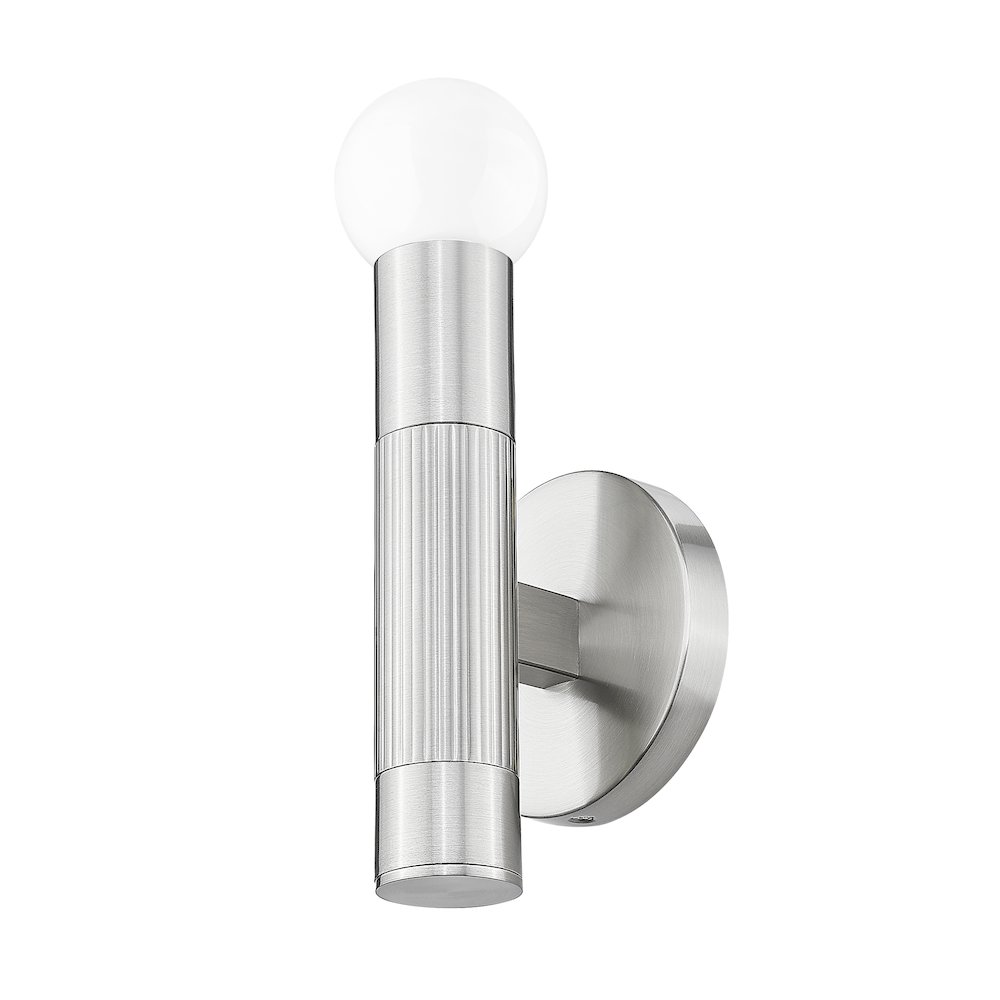 Z-Lite Stari 1 Light Wall Sconce in Brushed Nickel color, Steel frame. Picture 5