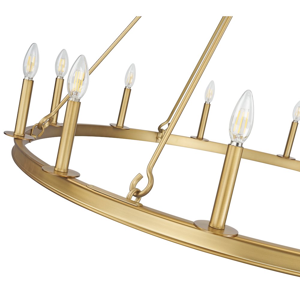 Z-Lite 12 Light Chandelier. Picture 4