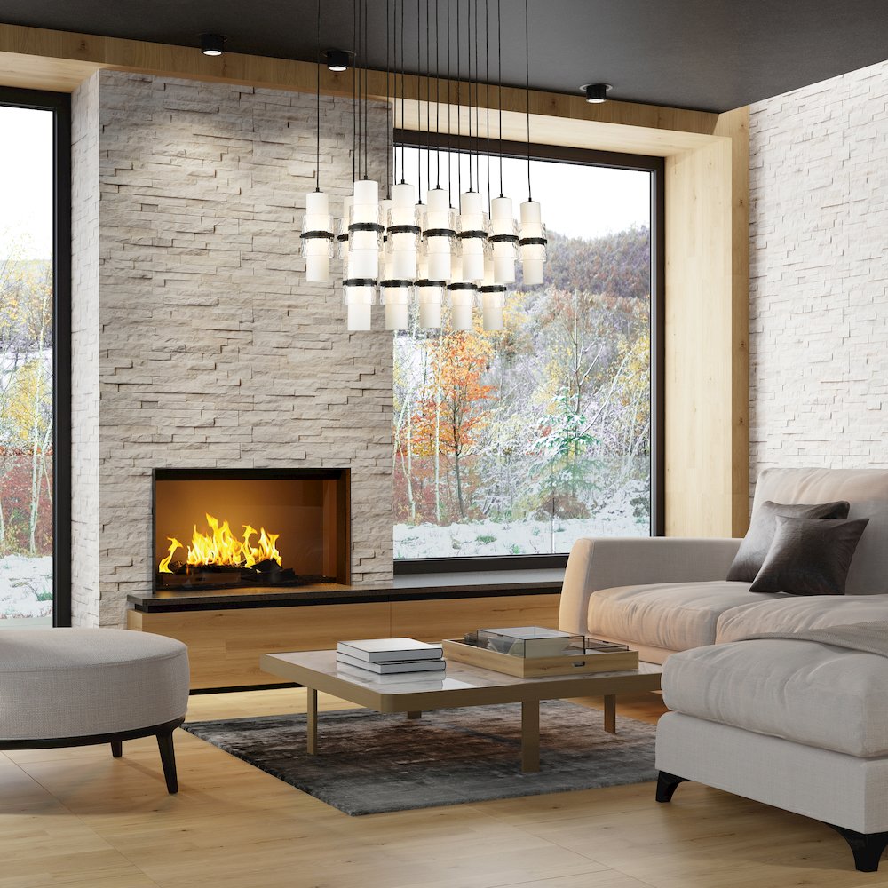 Z-Lite 17 Light Linear Chandelier. Picture 6