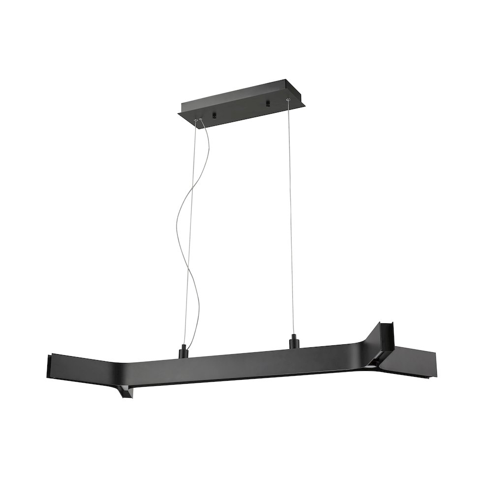Z-Lite 1 Light Linear Chandelier. Picture 5