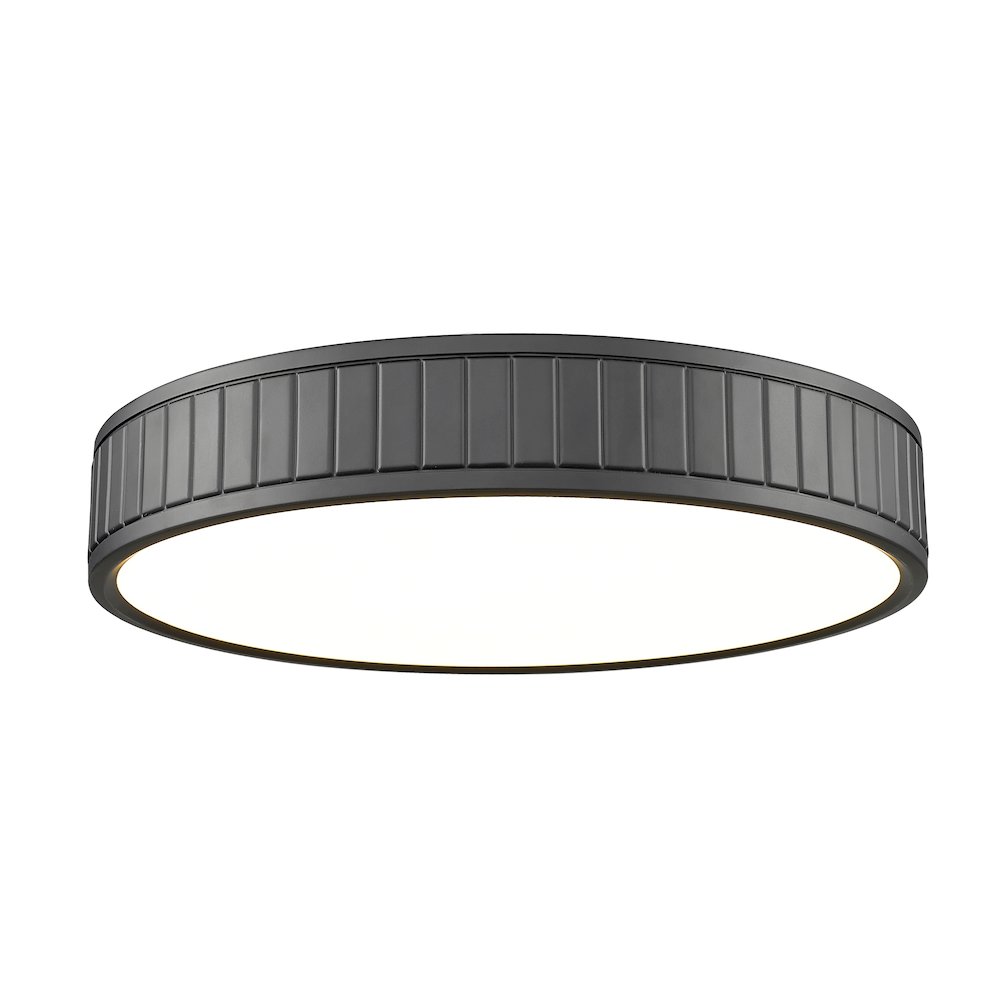 Z-Lite 1 Light Flush Mount. Picture 1
