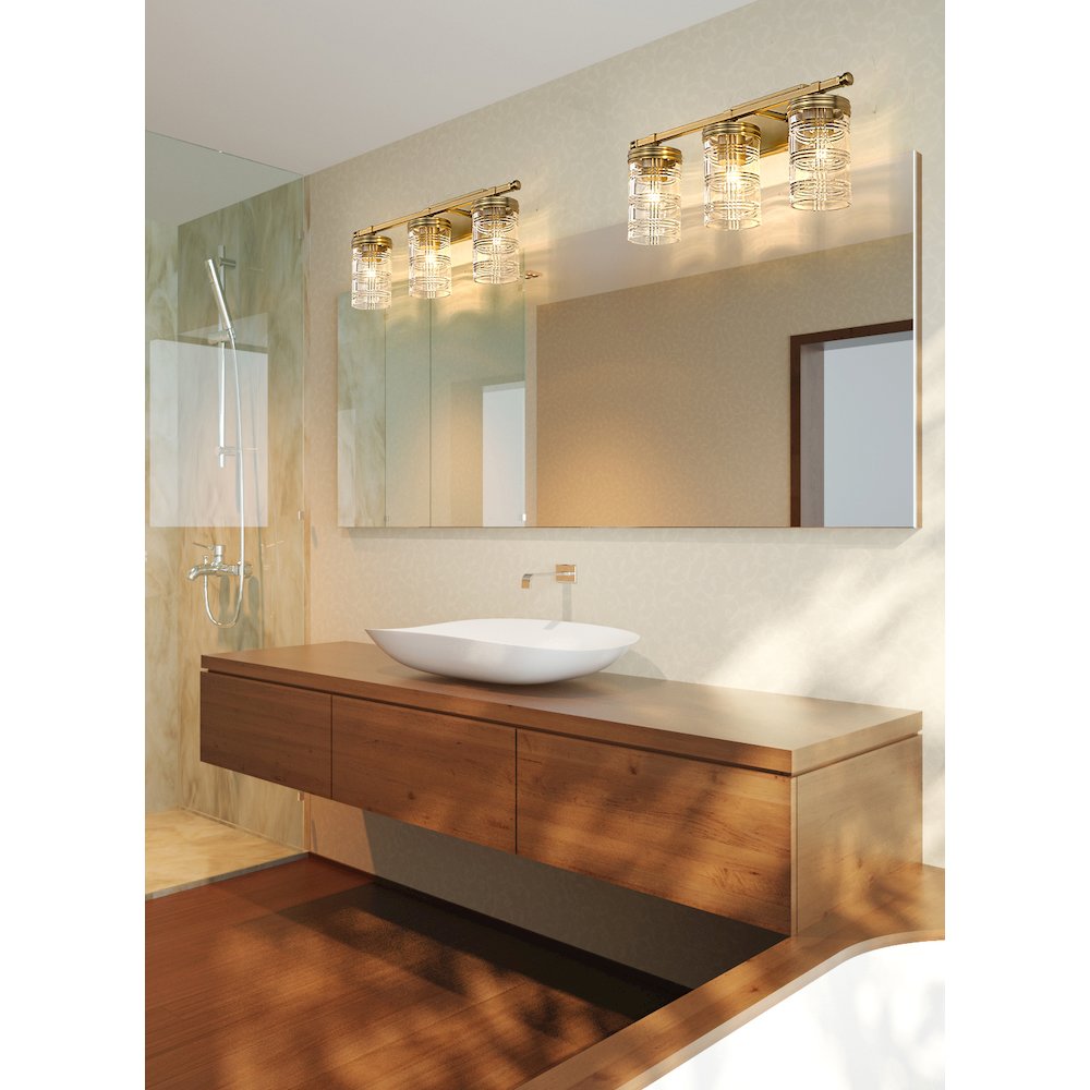 Z-Lite 3 Light Vanity. Picture 6