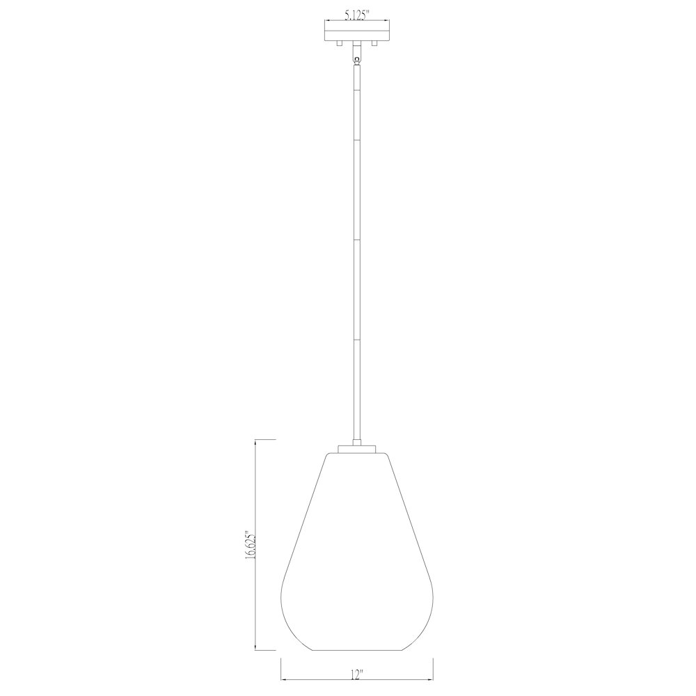 Z-Lite 1 Light Pendant. Picture 8