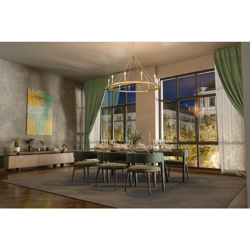 Z-Lite 12 Light Chandelier. Picture 7