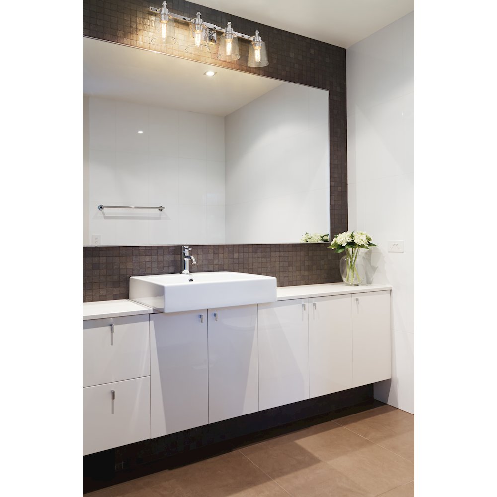 Z-Lite 4 Light Vanity. Picture 6