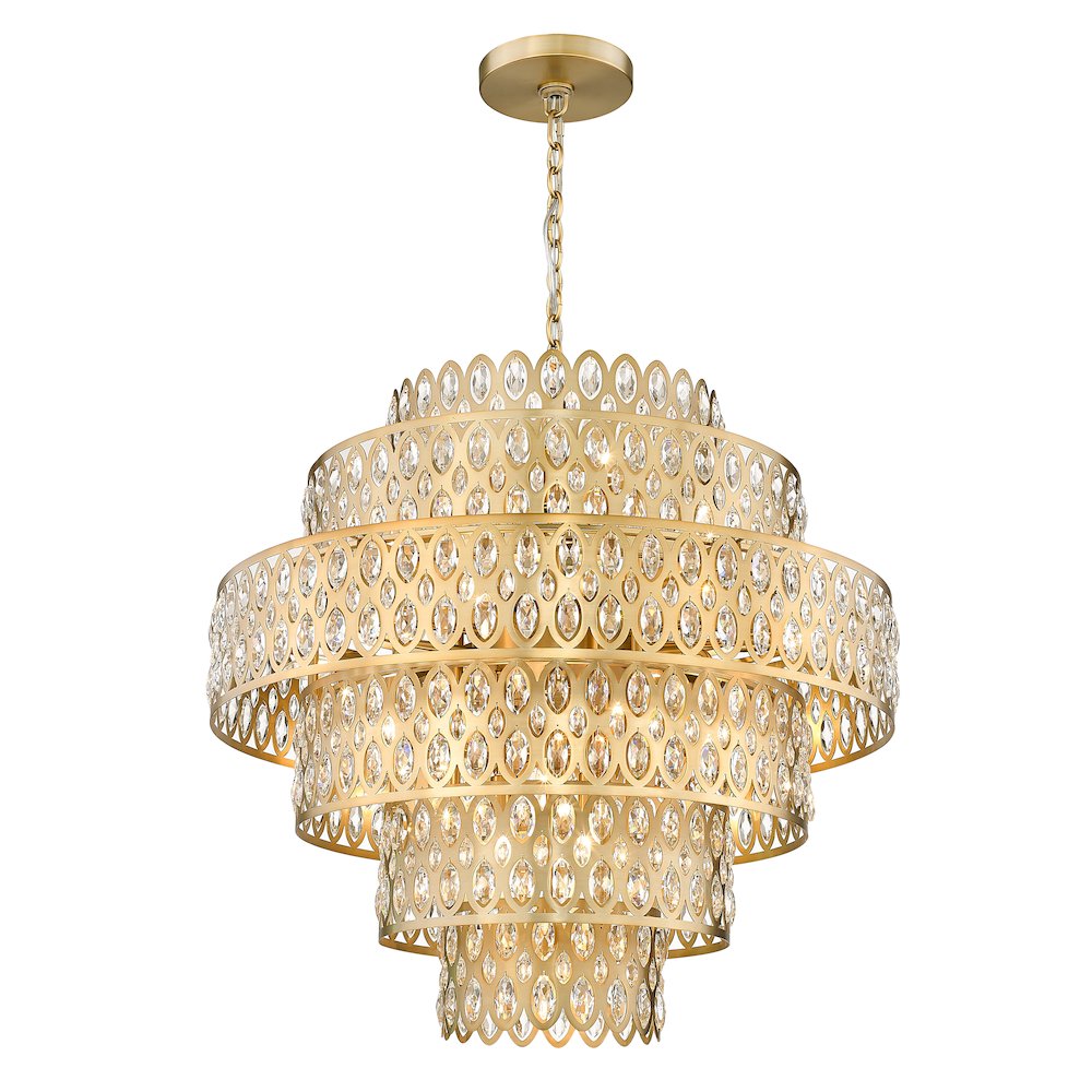 Z-Lite 17 Light Chandelier. Picture 3