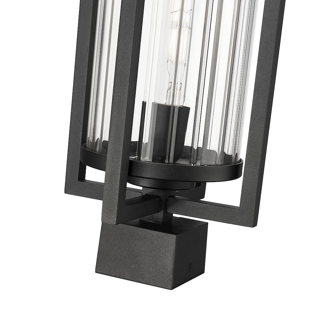 Z-Lite 1 Light Outdoor Post Mount Fixture. Picture 4