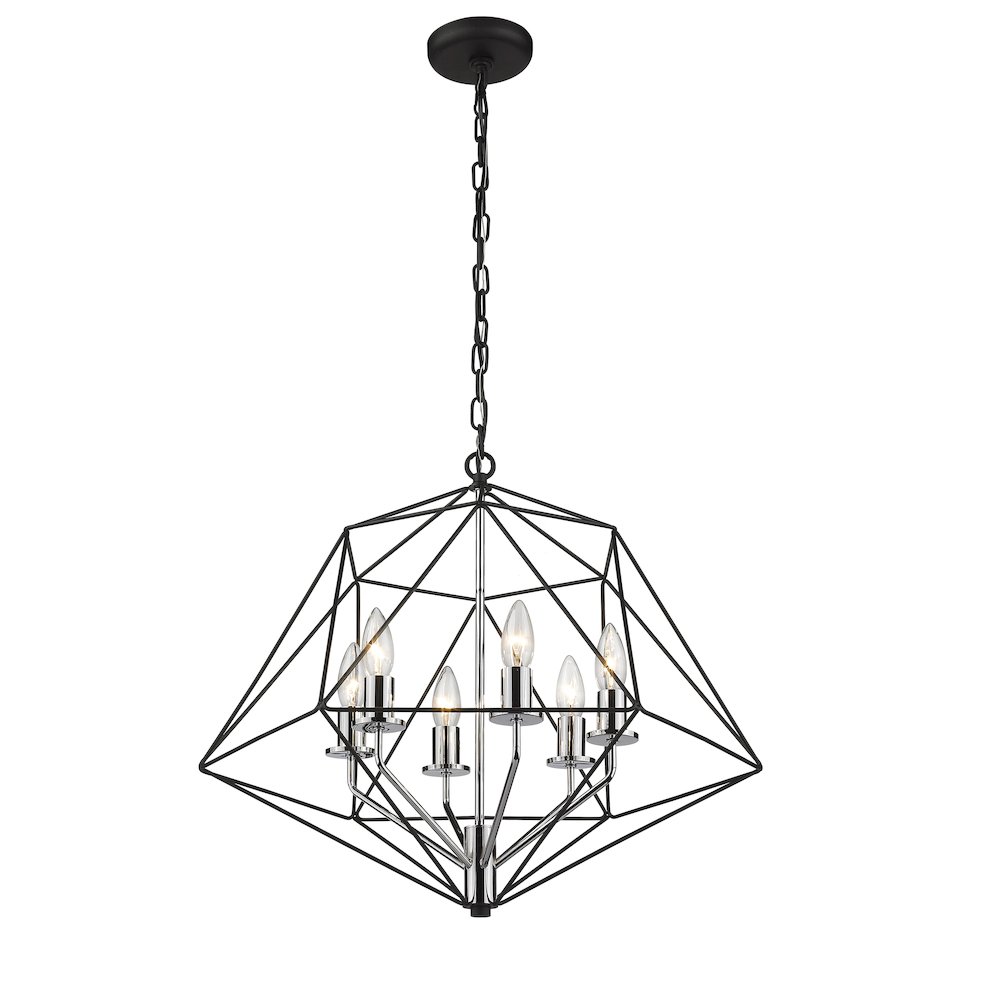 Z-Lite 6 Light Chandelier. Picture 3