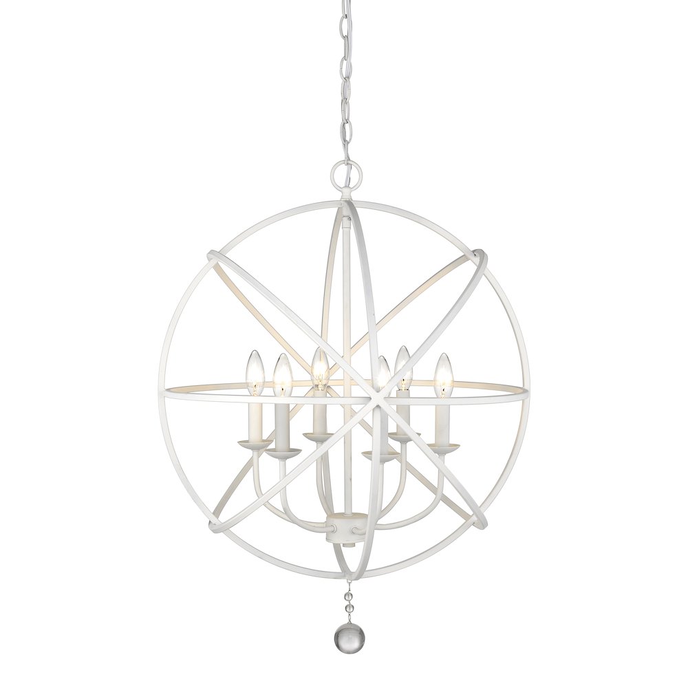 Z-Lite 6 Light Chandelier. Picture 2