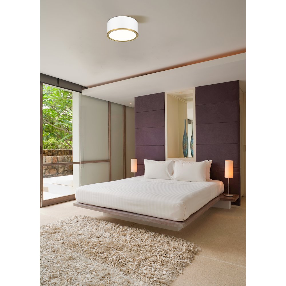 Z-Lite 2 Light Flush Mount. Picture 6