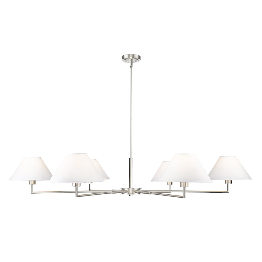 Z-Lite 6 Light Chandelier. Picture 1