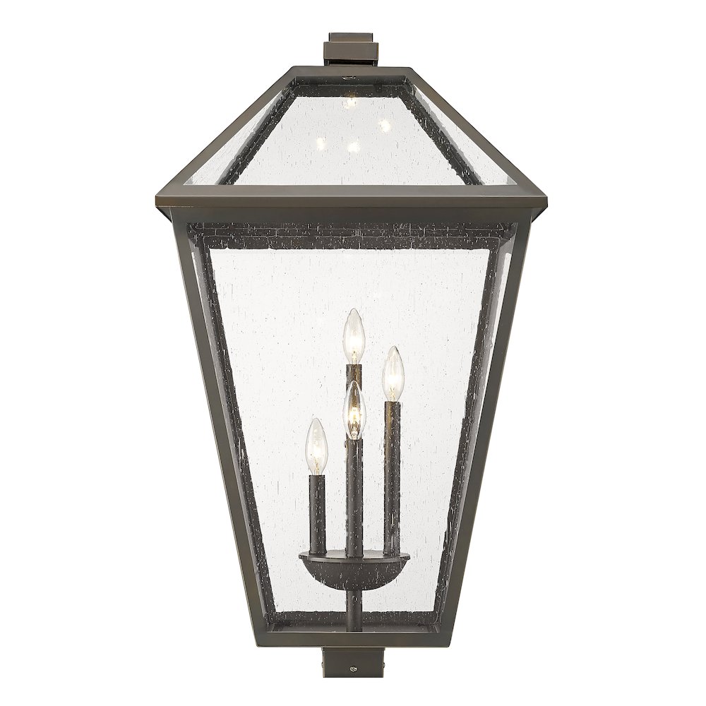Z-Lite 4 Light Outdoor Post Mount Fixture. Picture 2