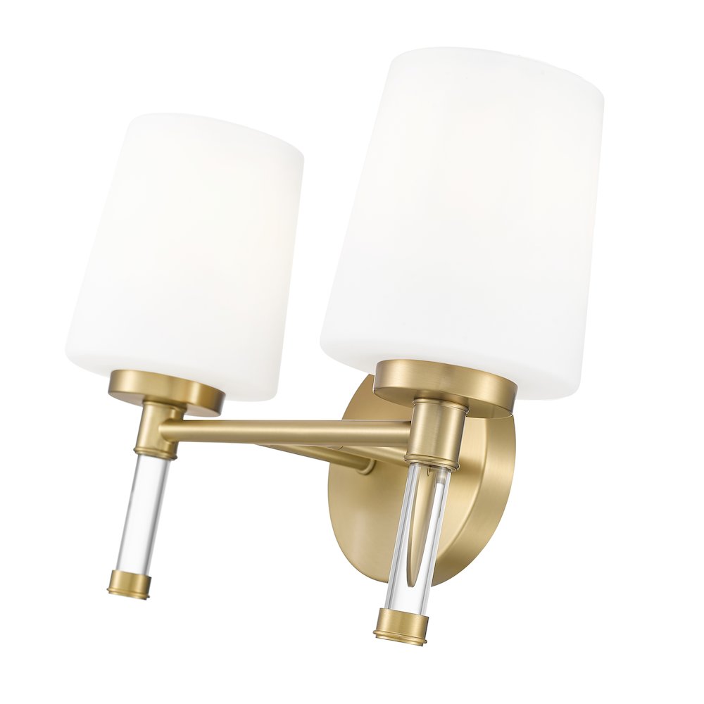 Z-Lite 2 Light Vanity, Modern Gold. Picture 4