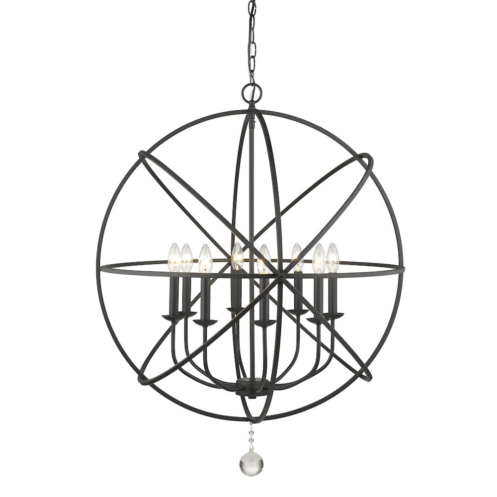 Z-Lite 8 Light Chandelier. Picture 2