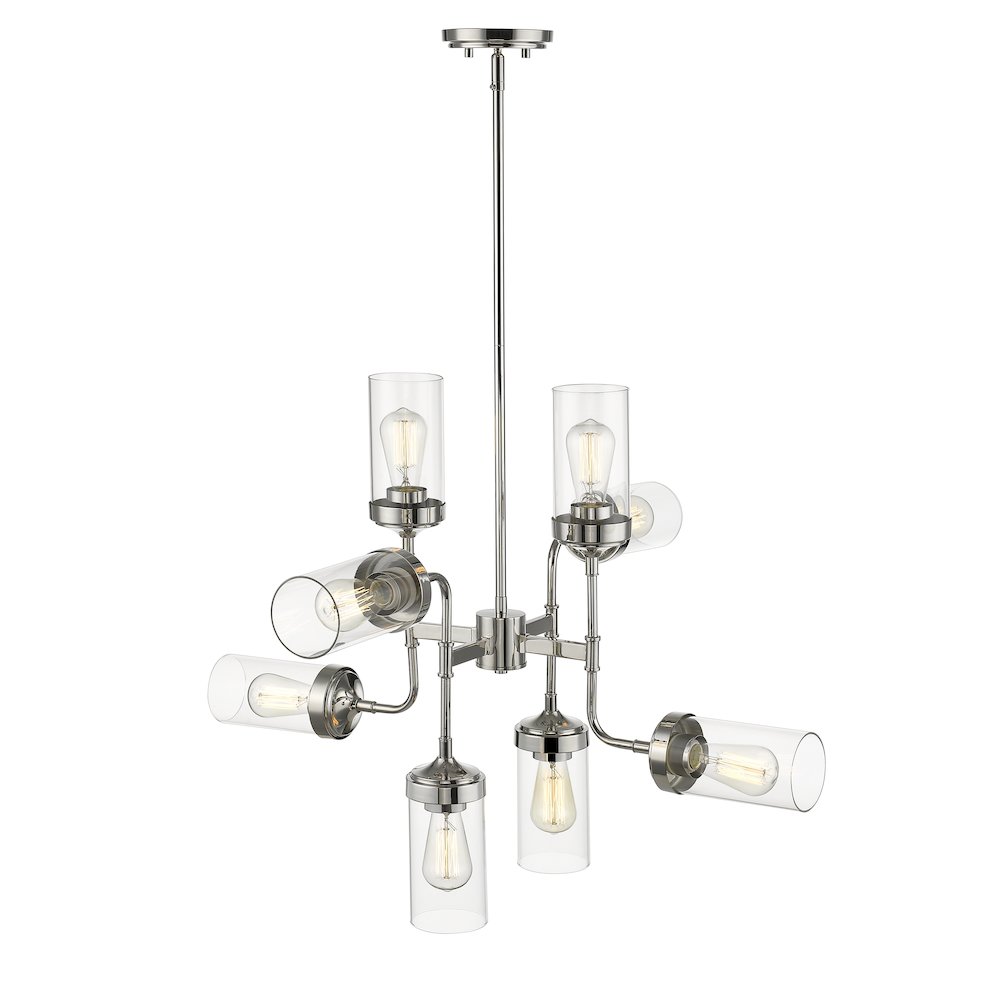 Z-Lite 8 Light Chandelier. Picture 4