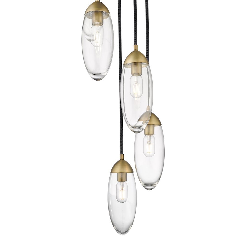 Z-Lite 5 Light Chandelier. Picture 4