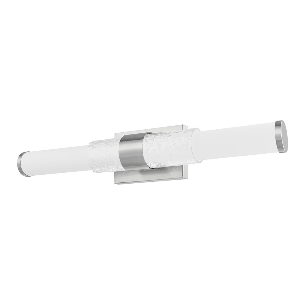 Z-Lite Egon 1 Light Vanity in Brushed Nickel color, Steel frame. Picture 5