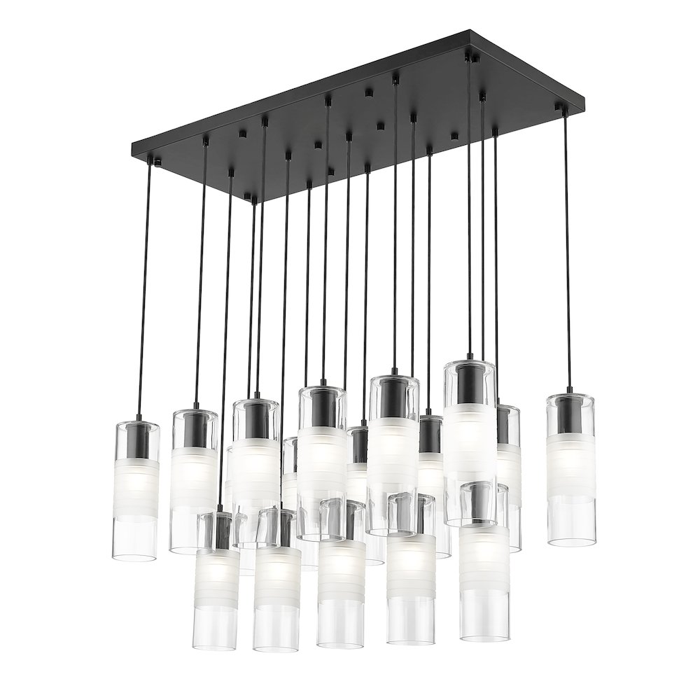 Z-Lite 17 Light Linear Chandelier. Picture 3