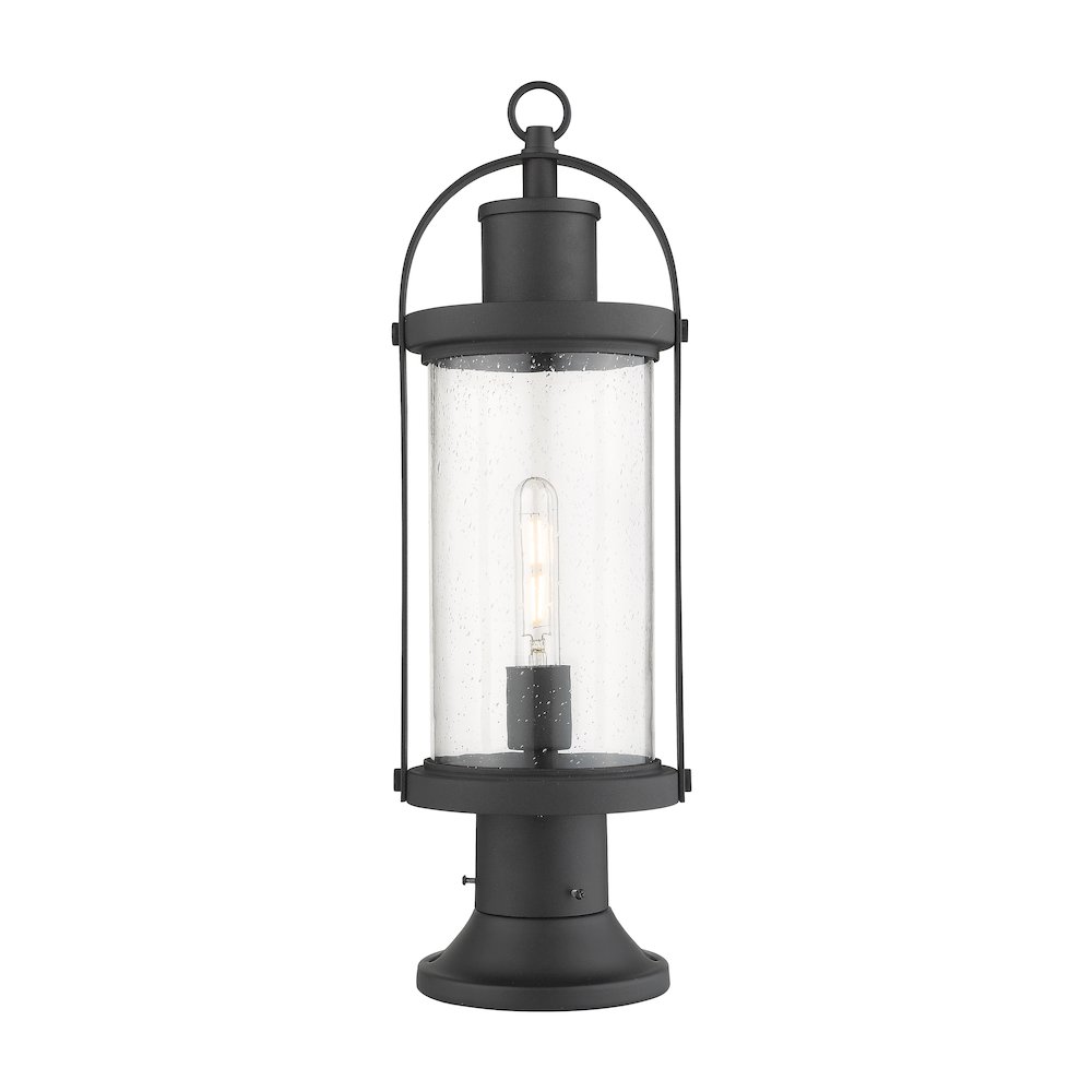 Z-Lite 1 Light Outdoor Pier Mounted Fixture. Picture 1