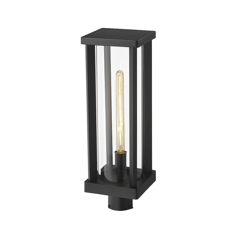 Z-Lite 1 Light Outdoor Post Mount Fixture. Picture 3