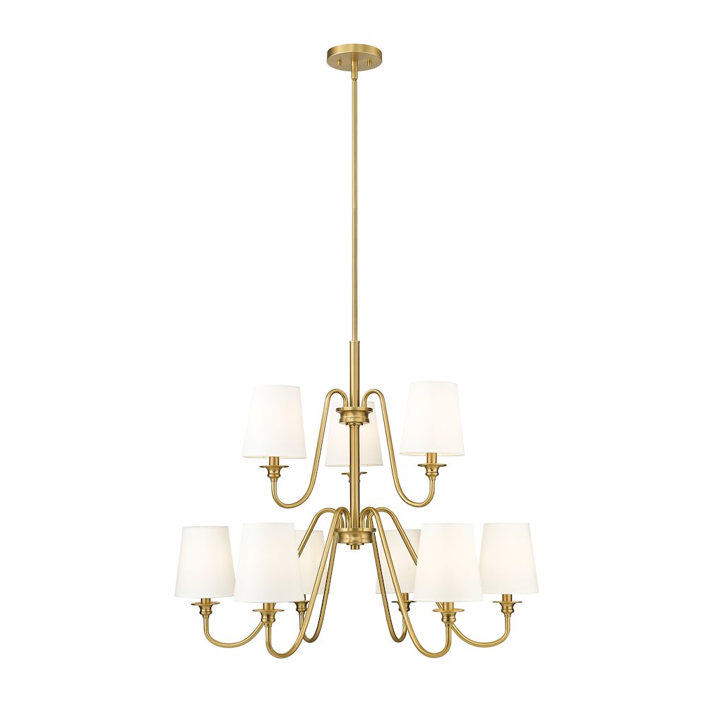 Z-Lite 9 Light Chandelier. Picture 1