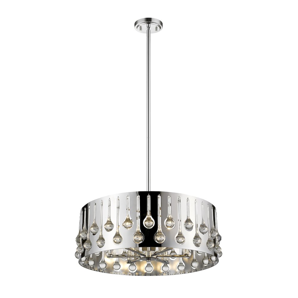 Z-Lite 6 Light Chandelier. Picture 2