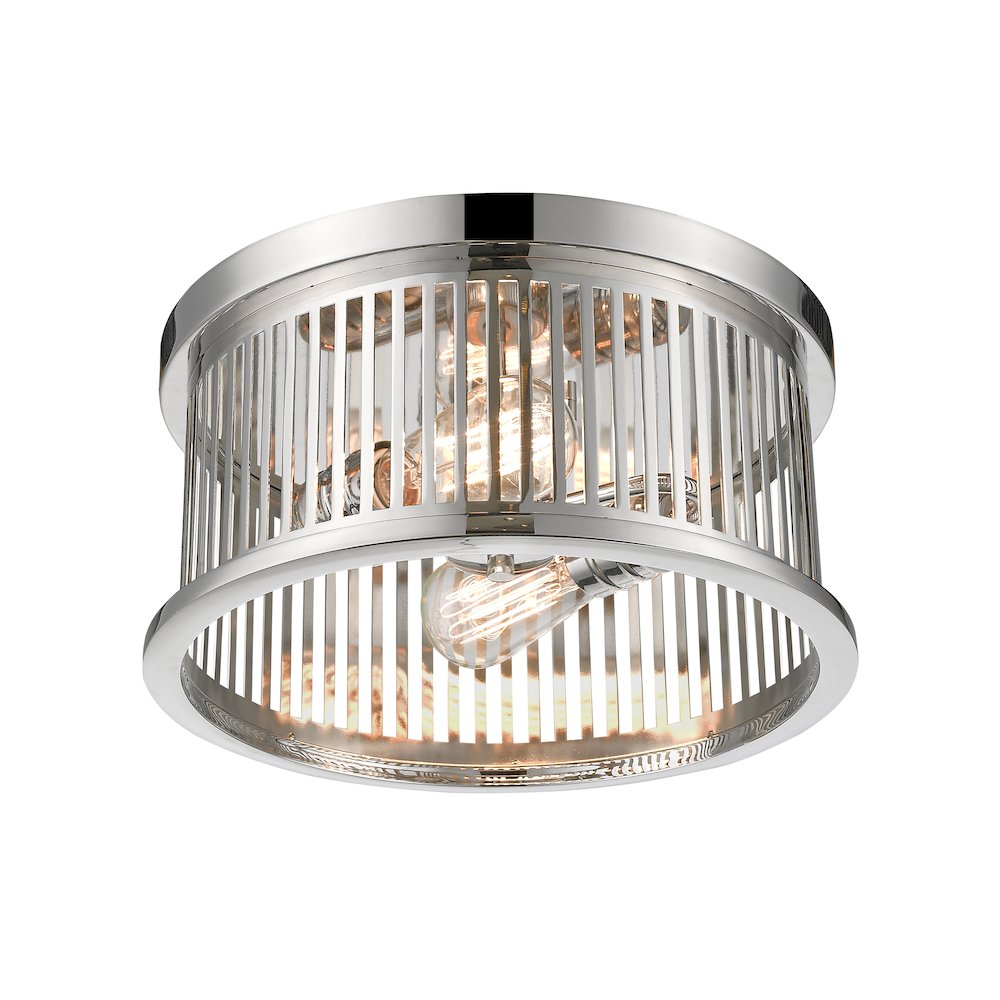 Z-Lite 2 Light Flush Mount. Picture 3