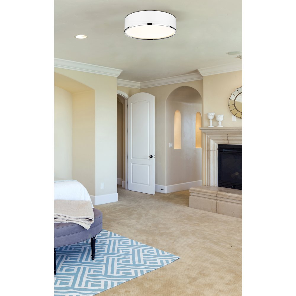Z-Lite 4 Light Flush Mount. Picture 7