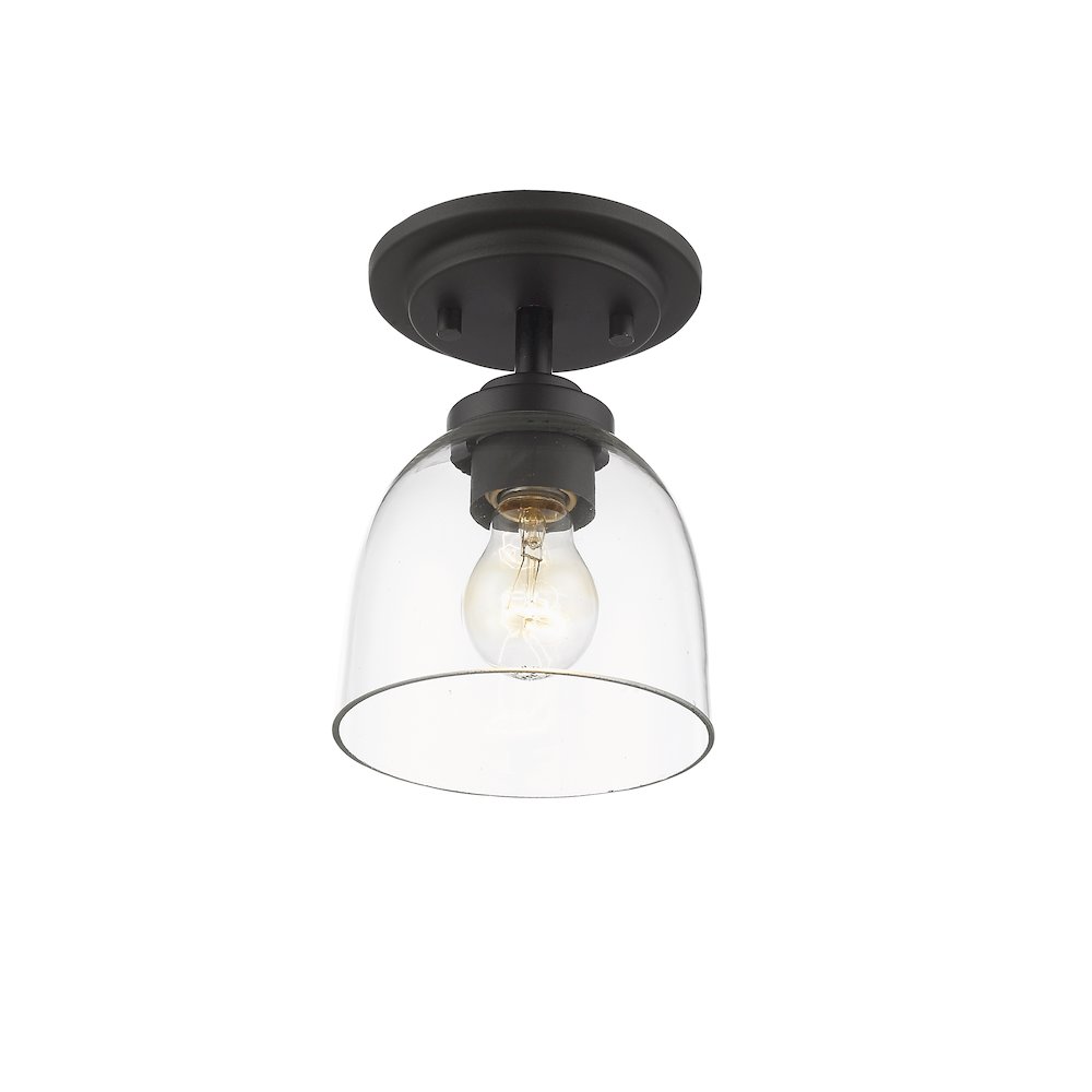 Z-Lite 1 Light Flush Mount. Picture 2