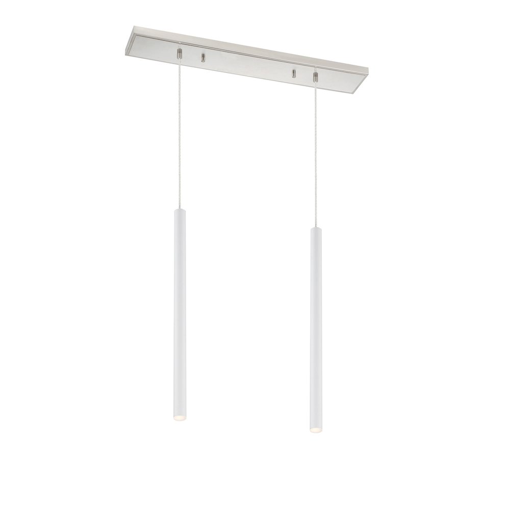 Z-Lite 2 Light Linear Chandelier. Picture 1