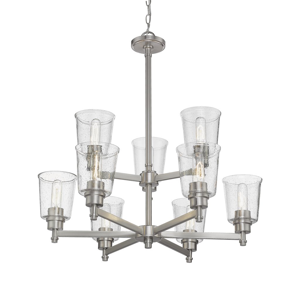 Z-Lite 9 Light Chandelier. Picture 4