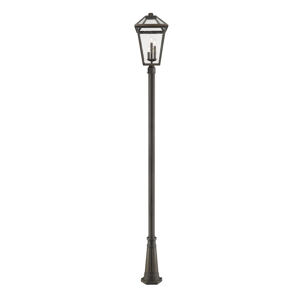 Z-Lite 3 Light Outdoor Post Mounted Fixture. Picture 2