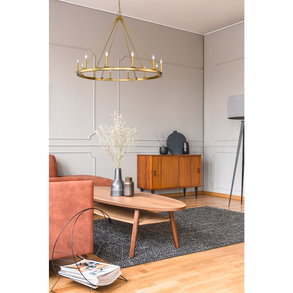 Z-Lite 12 Light Chandelier. Picture 7