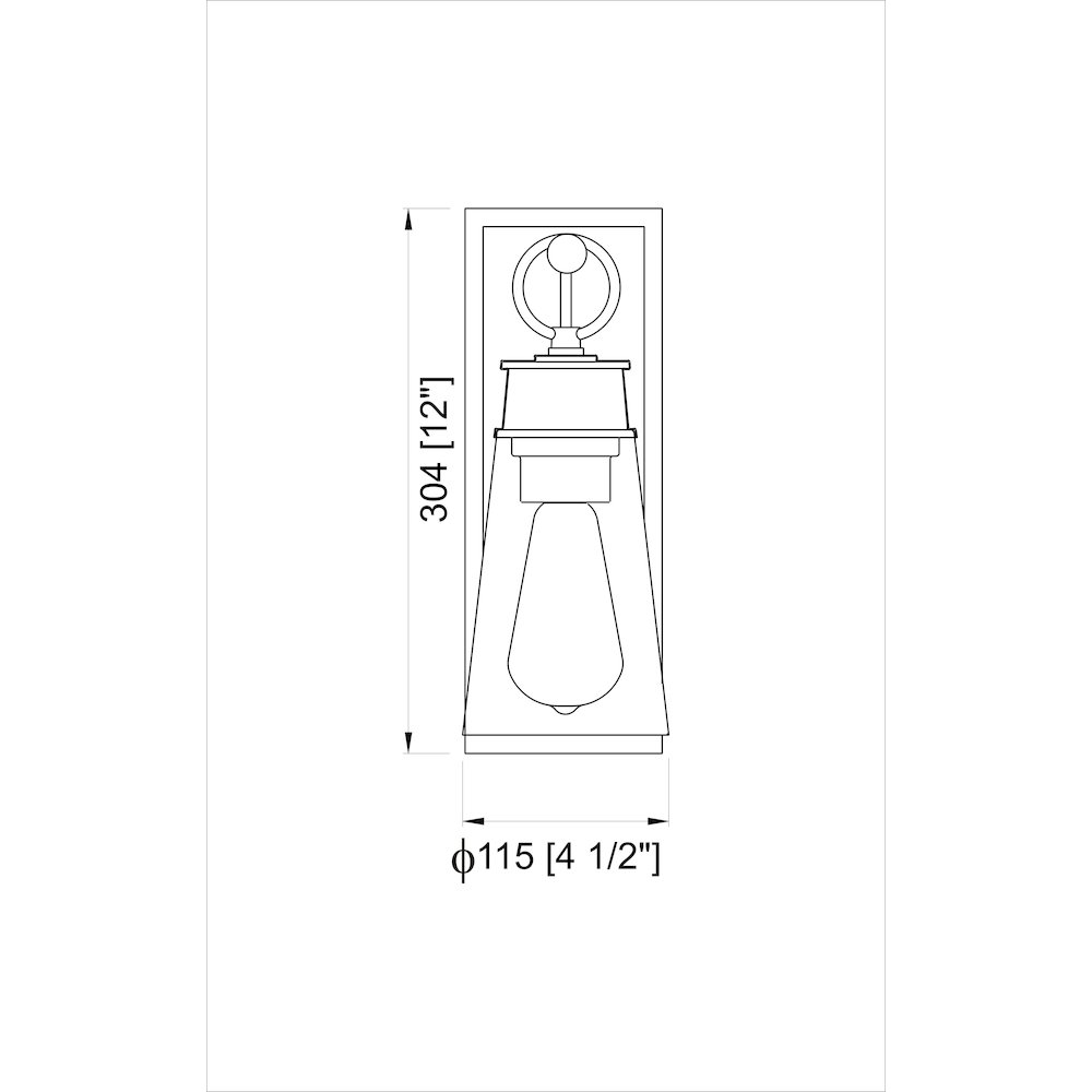 Z-Lite 1 Light Wall Sconce. Picture 8