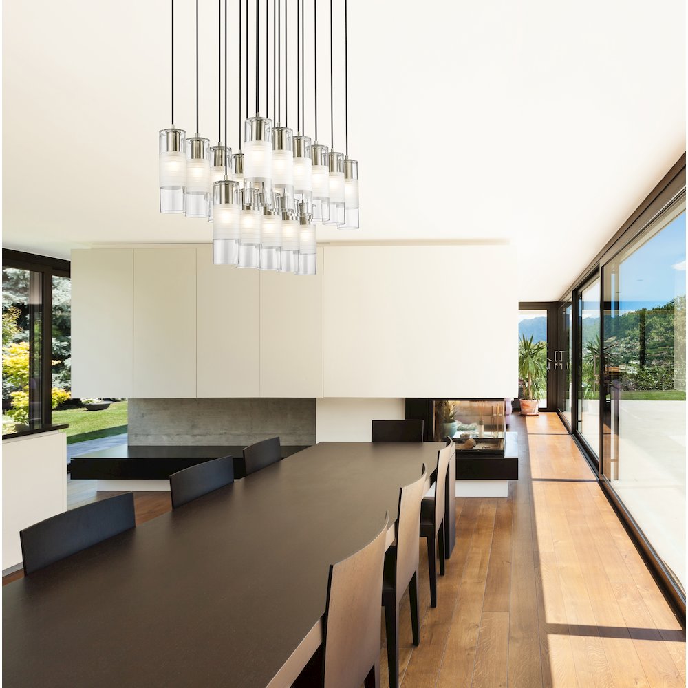 Z-Lite 17 Light Linear Chandelier. Picture 7