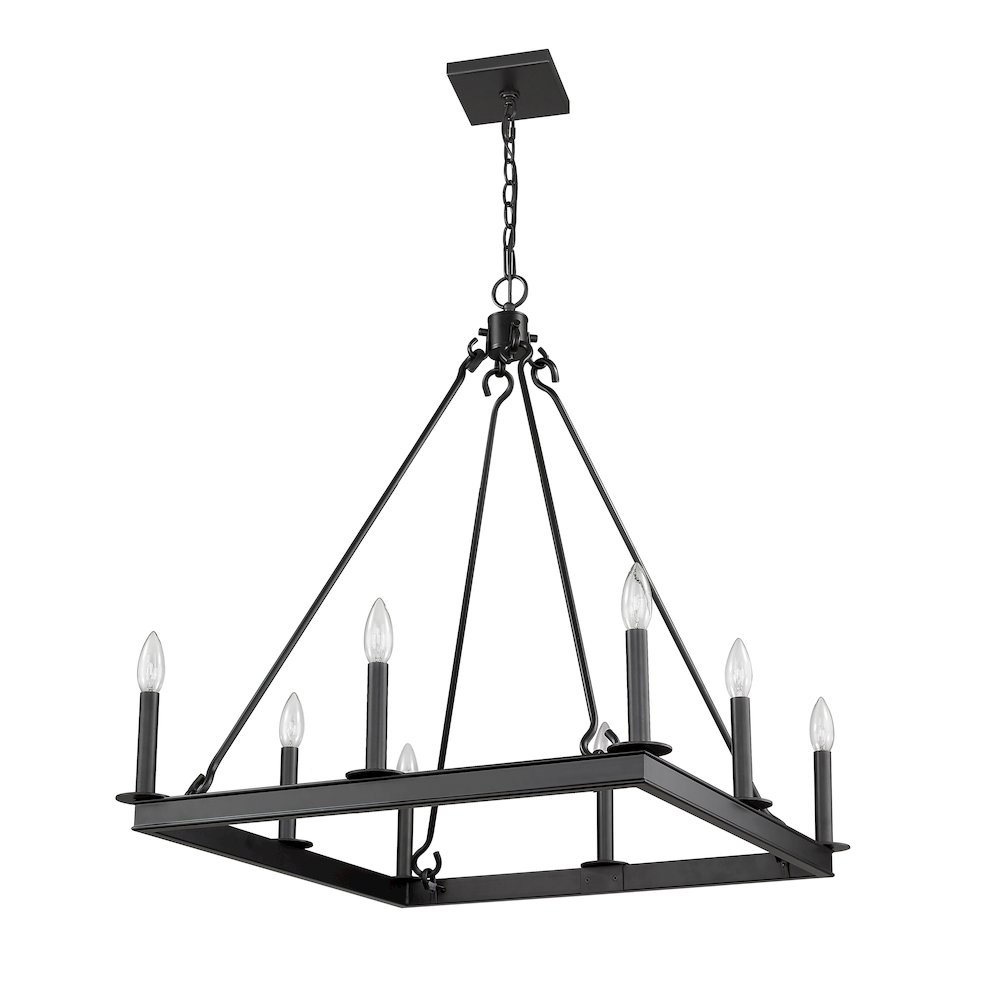 Z-Lite 8 Light Chandelier. Picture 5