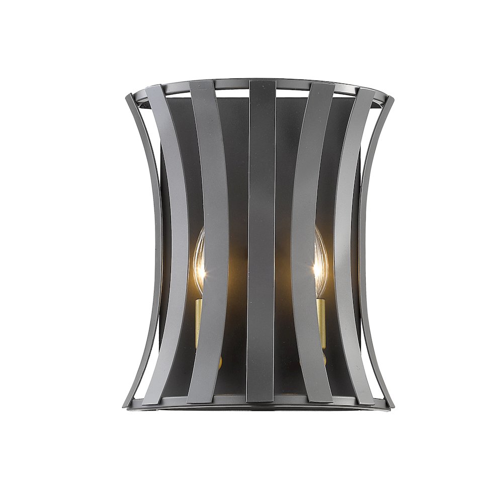 Z-Lite 2 Light Wall Sconce. Picture 1