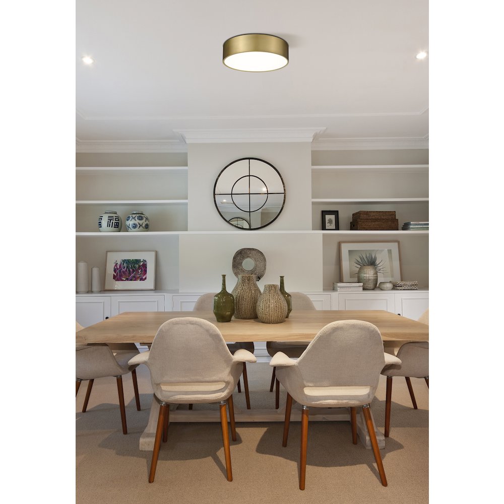 Z-Lite 4 Light Flush Mount. Picture 6