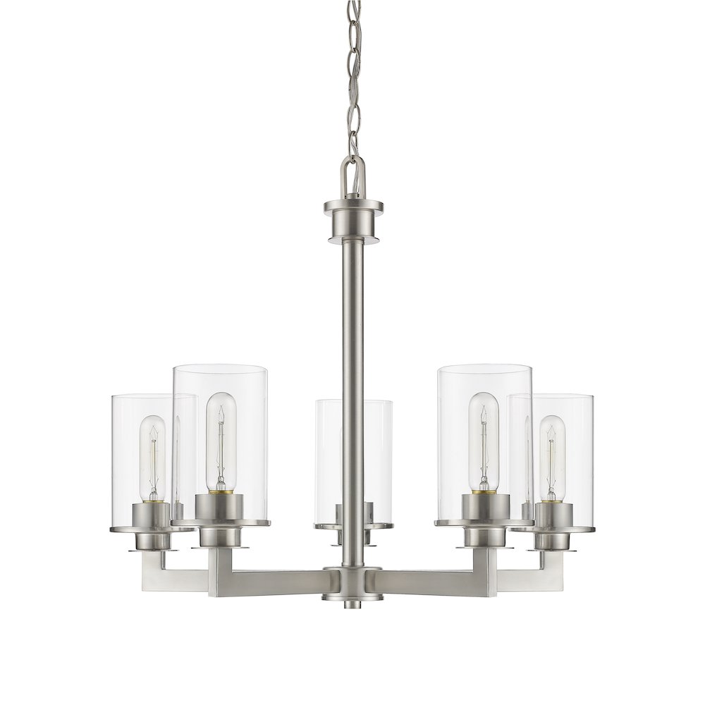 Z-Lite 5 Light Chandelier. Picture 5