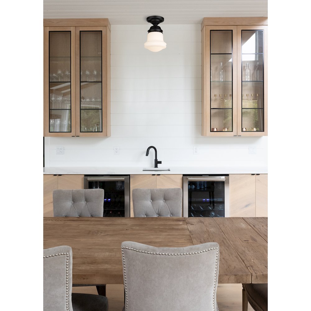 Z-Lite 1 Light Flush Mount. Picture 7