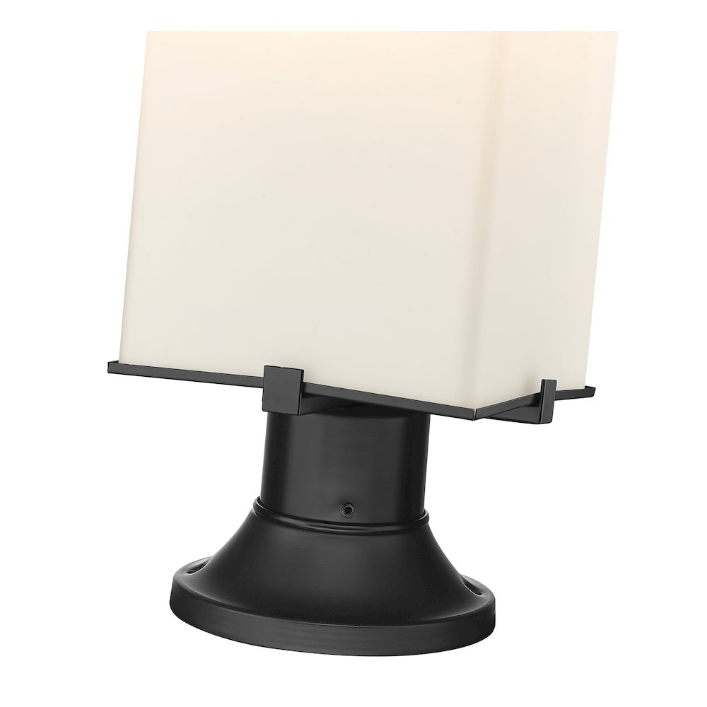 Z-Lite 3 Light Outdoor Pier Mounted Fixture. Picture 4