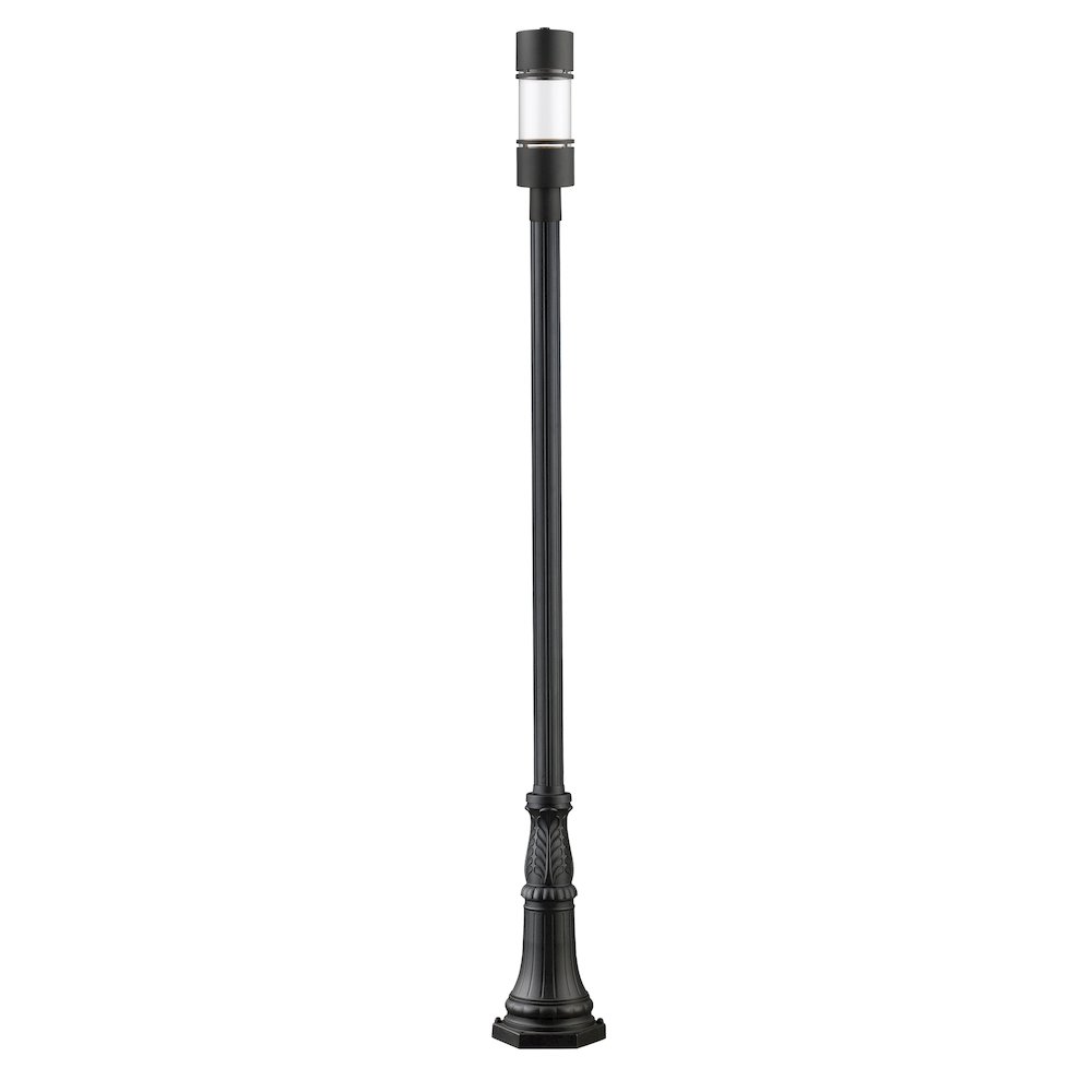 Z-Lite 1 Light Outdoor Post Mounted Fixture. Picture 1